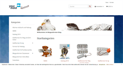 Desktop Screenshot of bleigussformen-shop.de